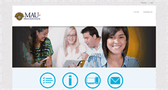 Desktop Screenshot of portal.maufl.edu